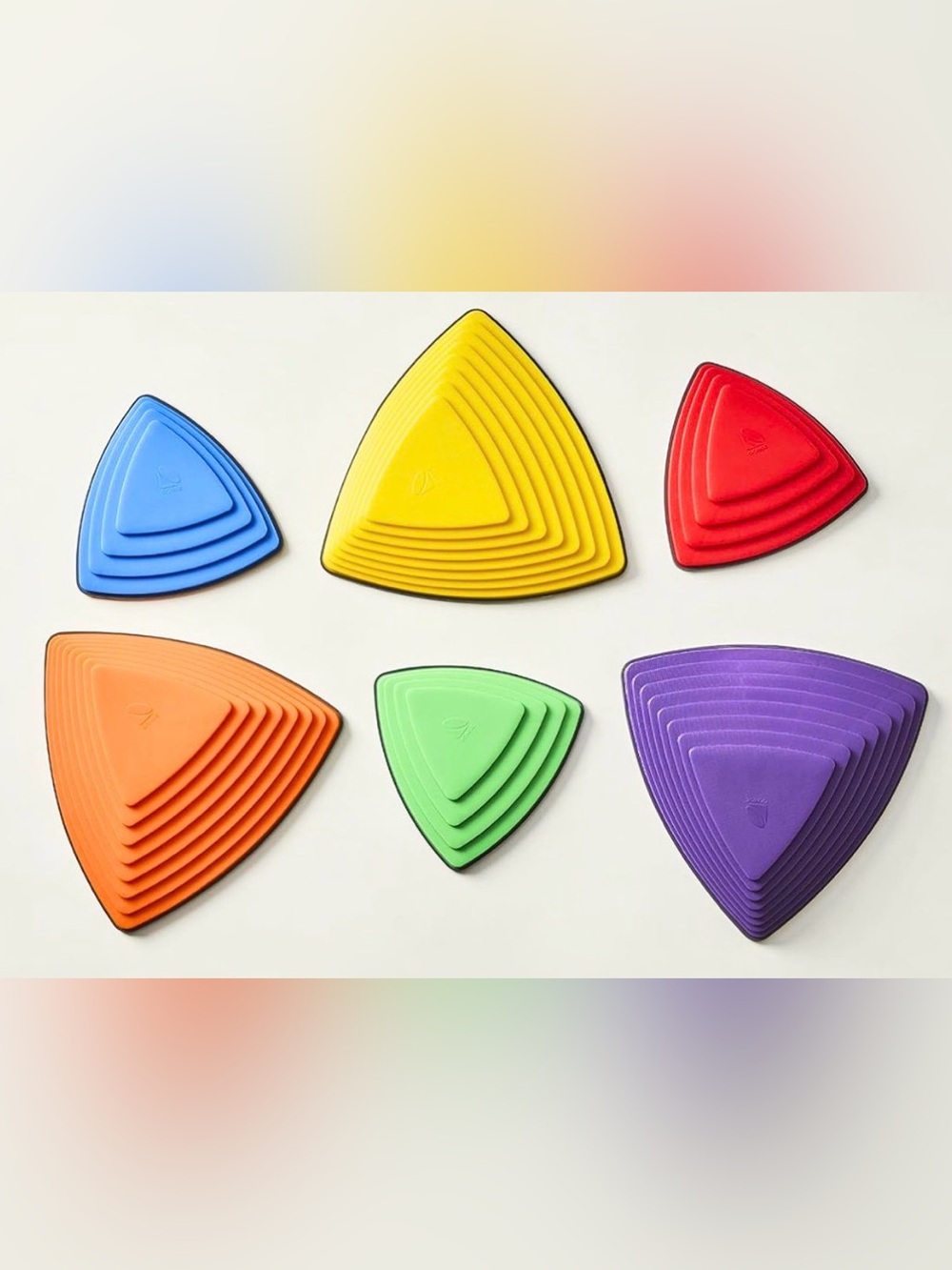 🪨Gonge Riverstones 6 Sensory Steps Balance Agility Therapy Stepping Stones OT PT